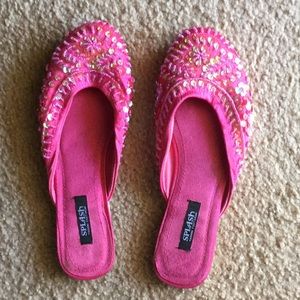 Pink slippers